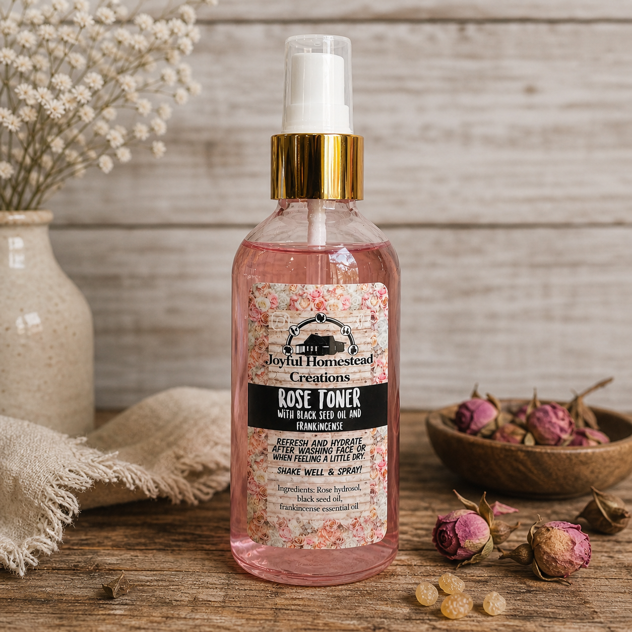 Rose Toner 4oz