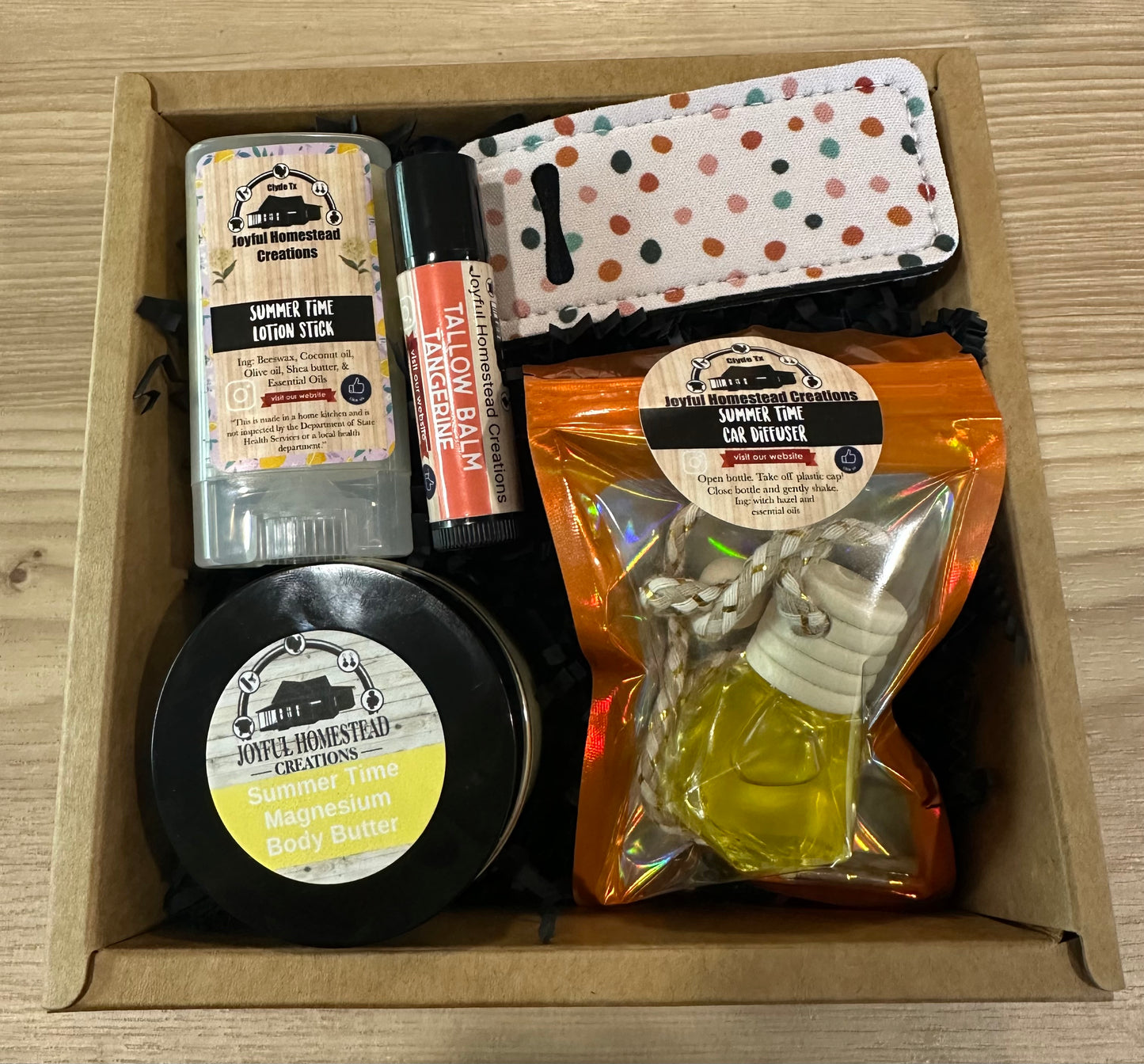 Pure sun shine gift box