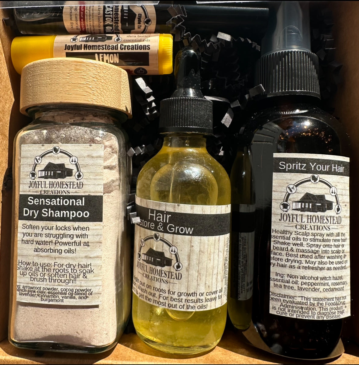 Healthy Hair Gift Set – Joyful Homestead Creations