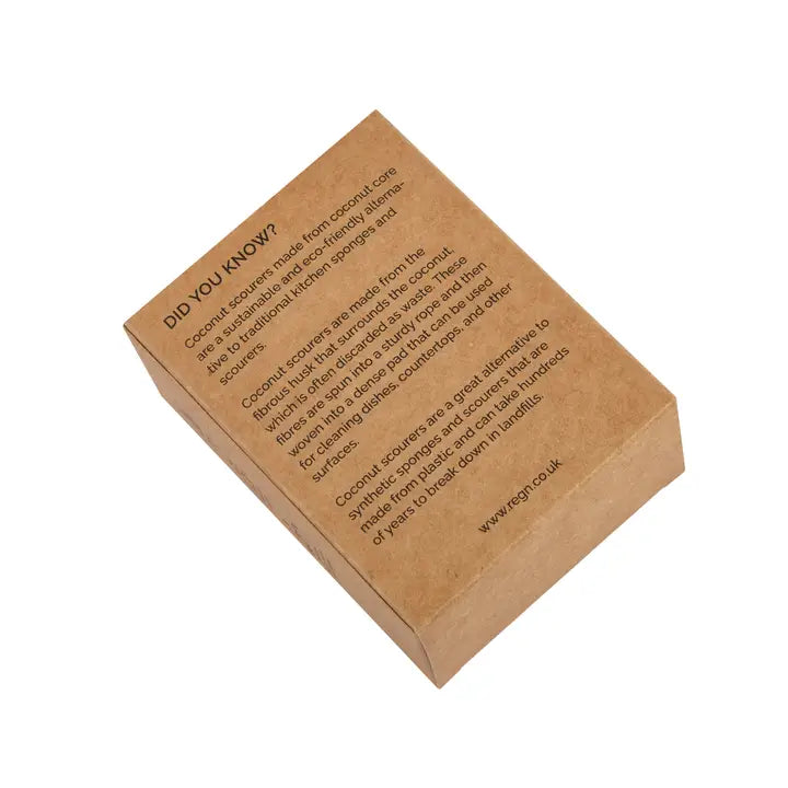 Biodegradable Coconut Kitchen Scourers - Pack of 5