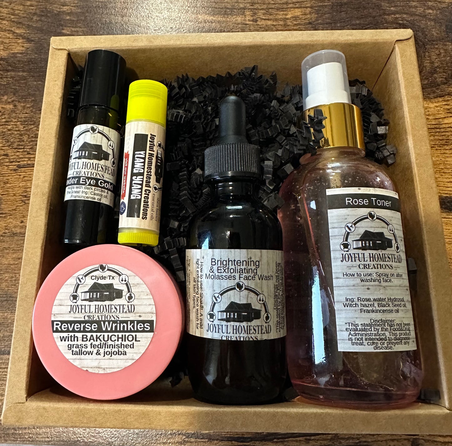 Anti-Aging GIFT BOX Bundle with REVERSE WRINKLE Whipped Tallow with Bakuchiol