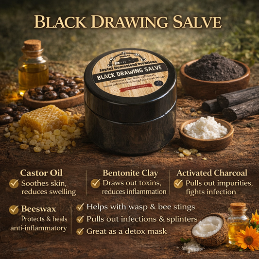 Black Draw (Detoxing face mask, Infections, splinters, boils, wasp & bug stings)