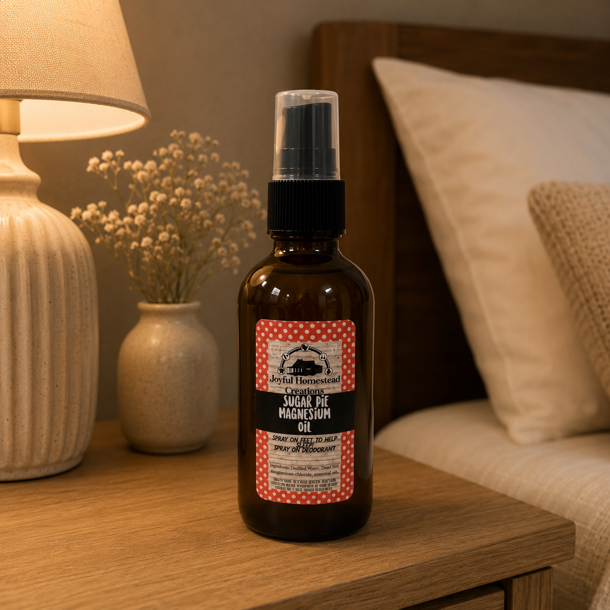 Magnesium Oil (a great spray on Deodorant)
