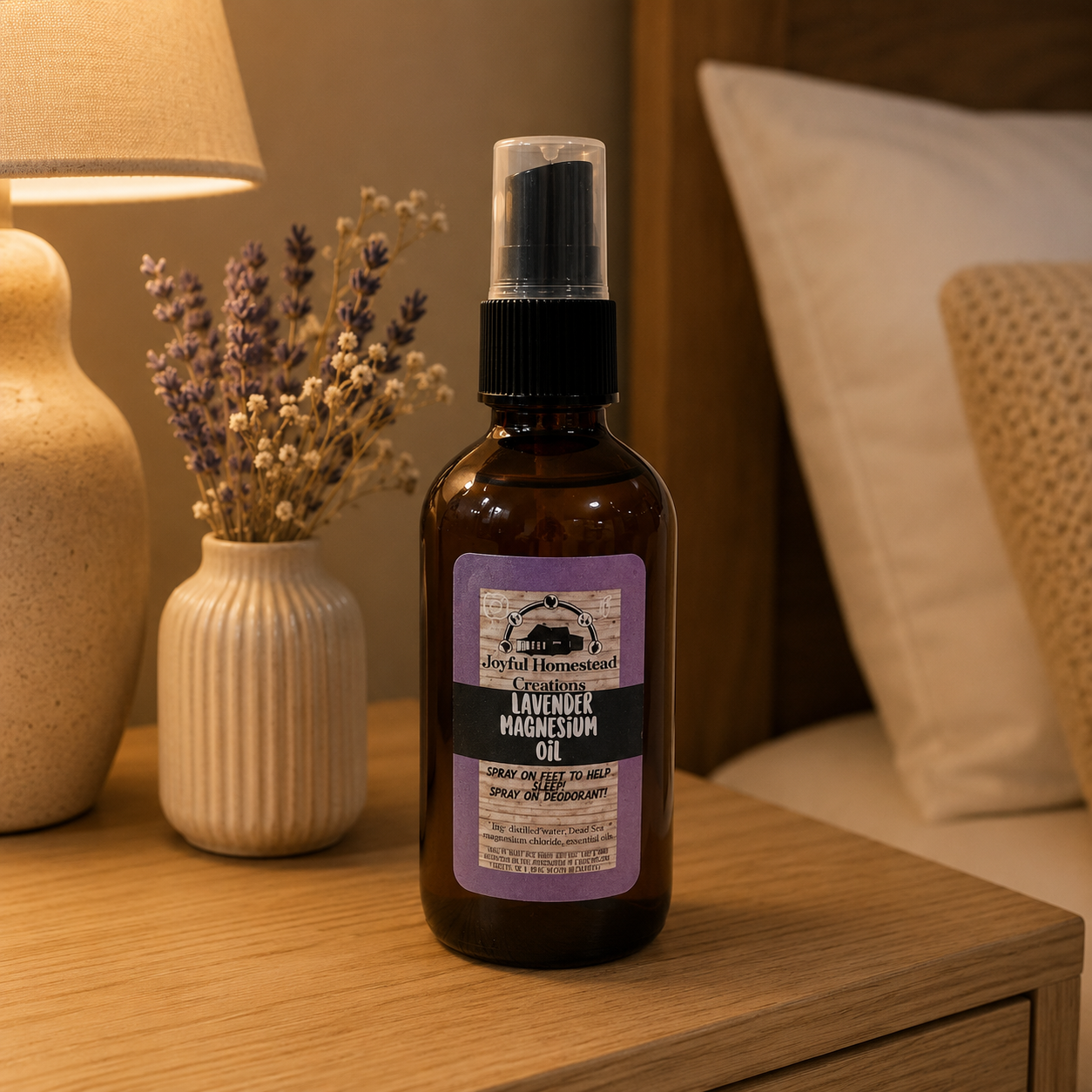 Magnesium Oil (a great spray on Deodorant)