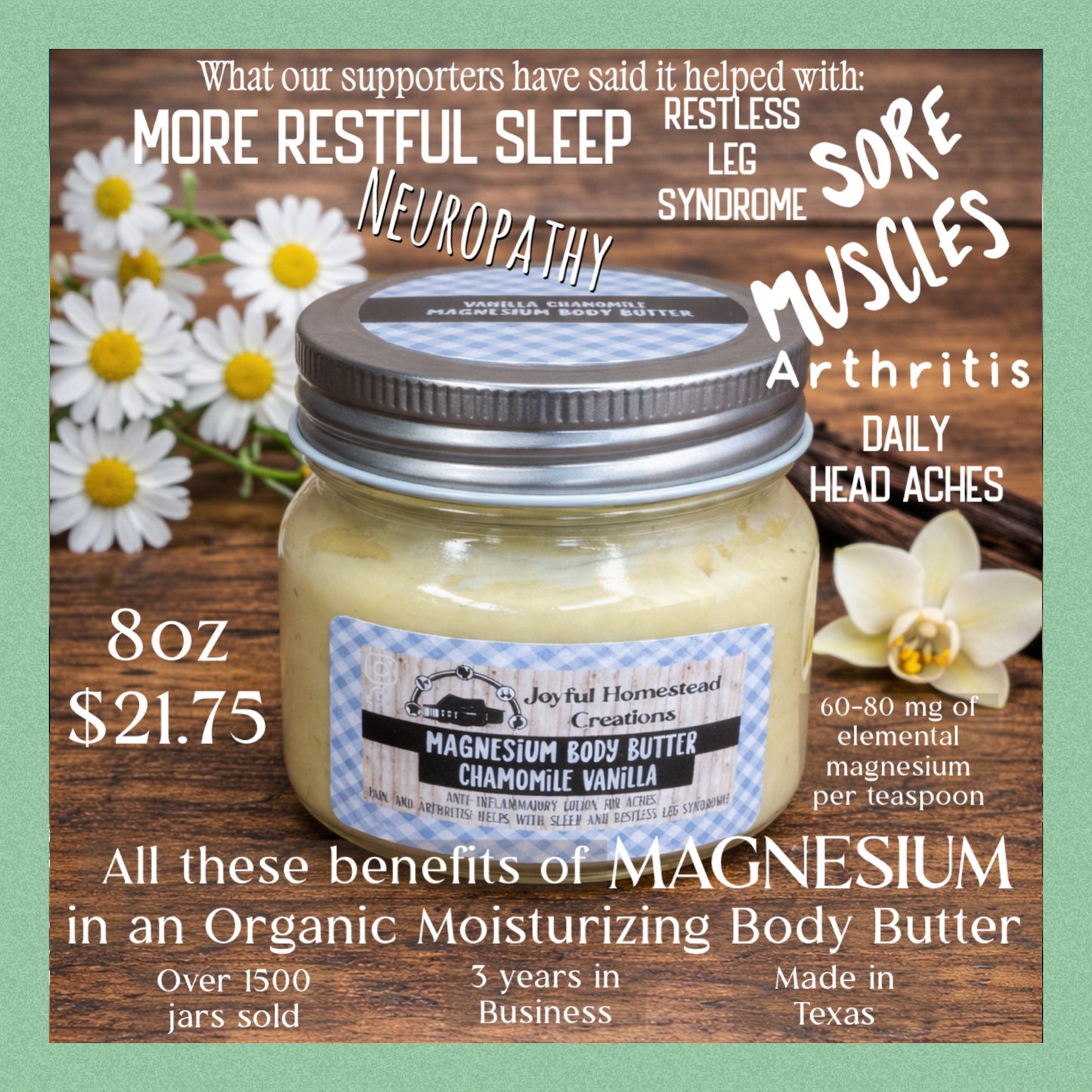 Magnesium Body Butter