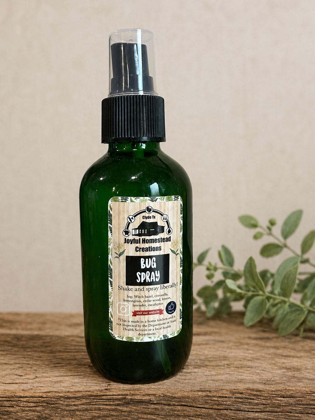 Bug Spray 4oz