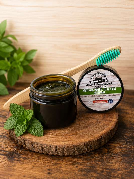 Natural Whitening Mineral Teeth Salve