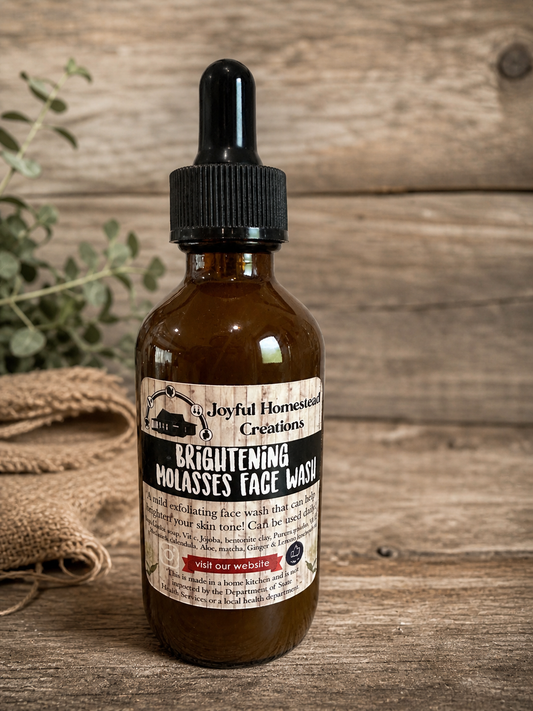 Brightening and Exfoliating Molasses Face Wash 2 oz