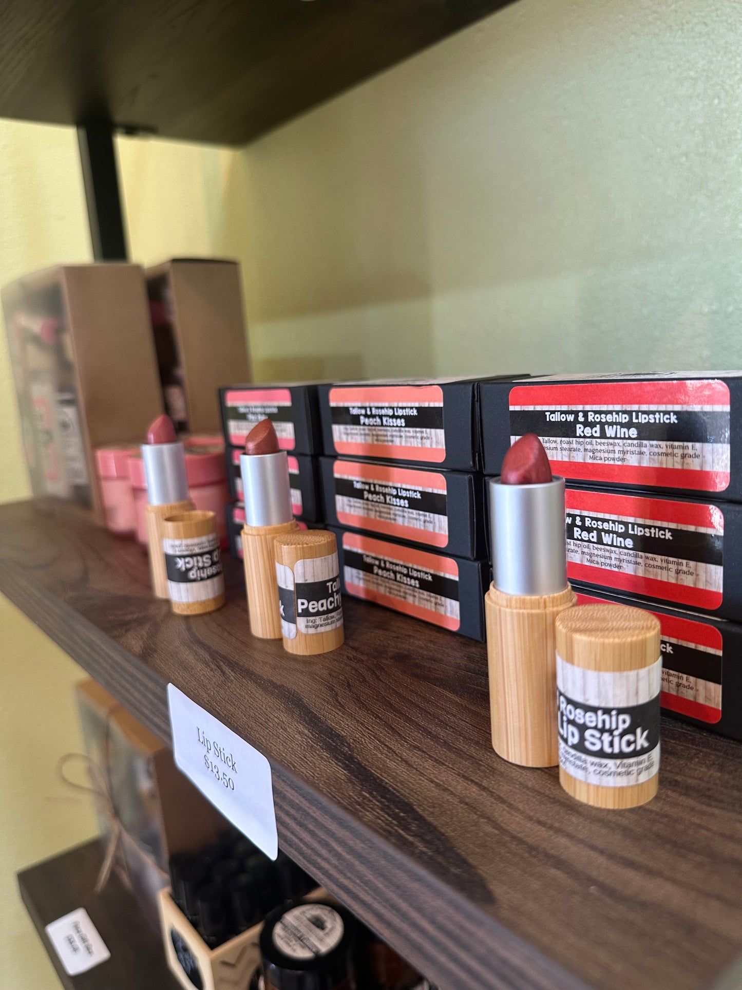 Tallow and Rose hip Lipstick