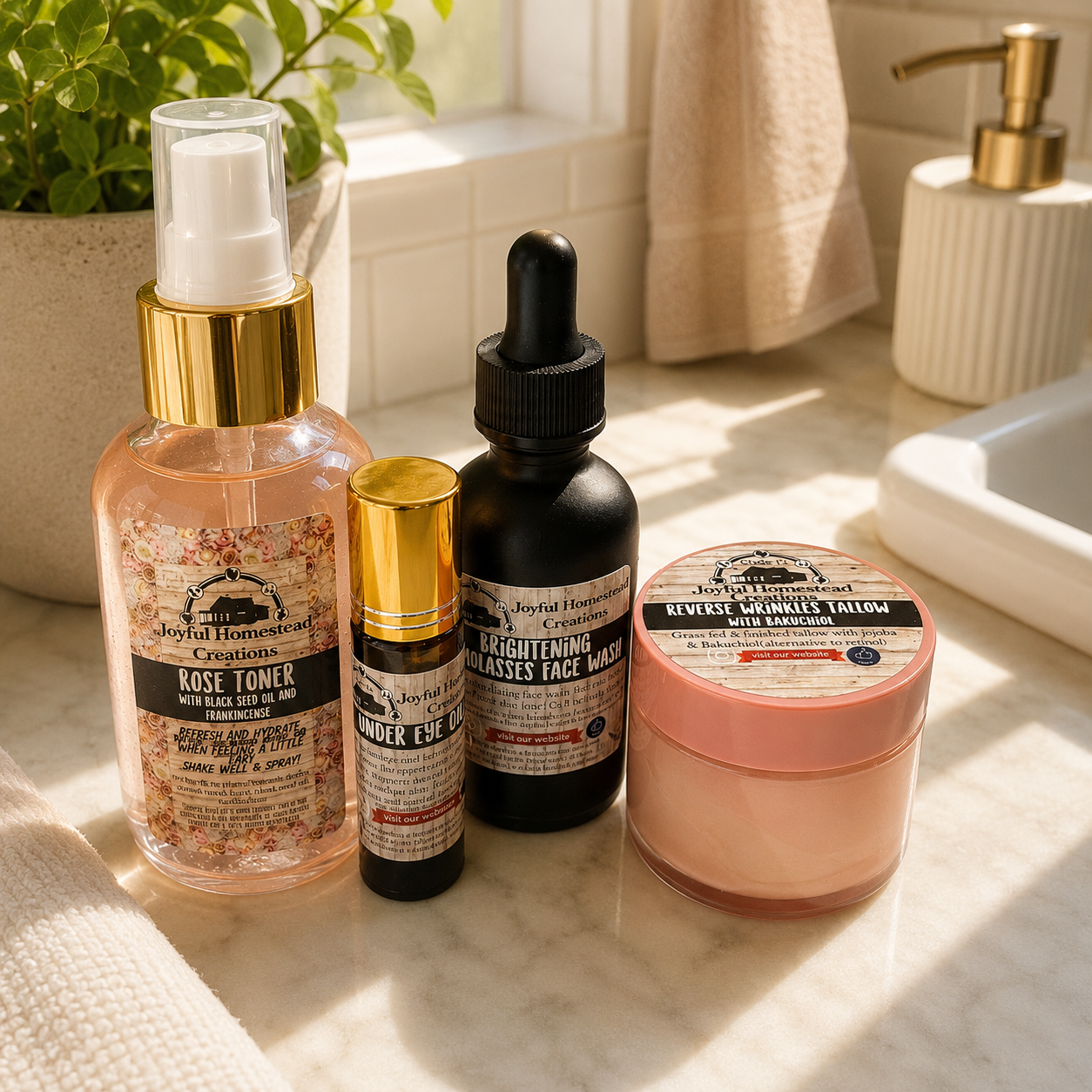Anti-Aging GIFT BOX Bundle with REVERSE WRINKLE Whipped Tallow with Bakuchiol