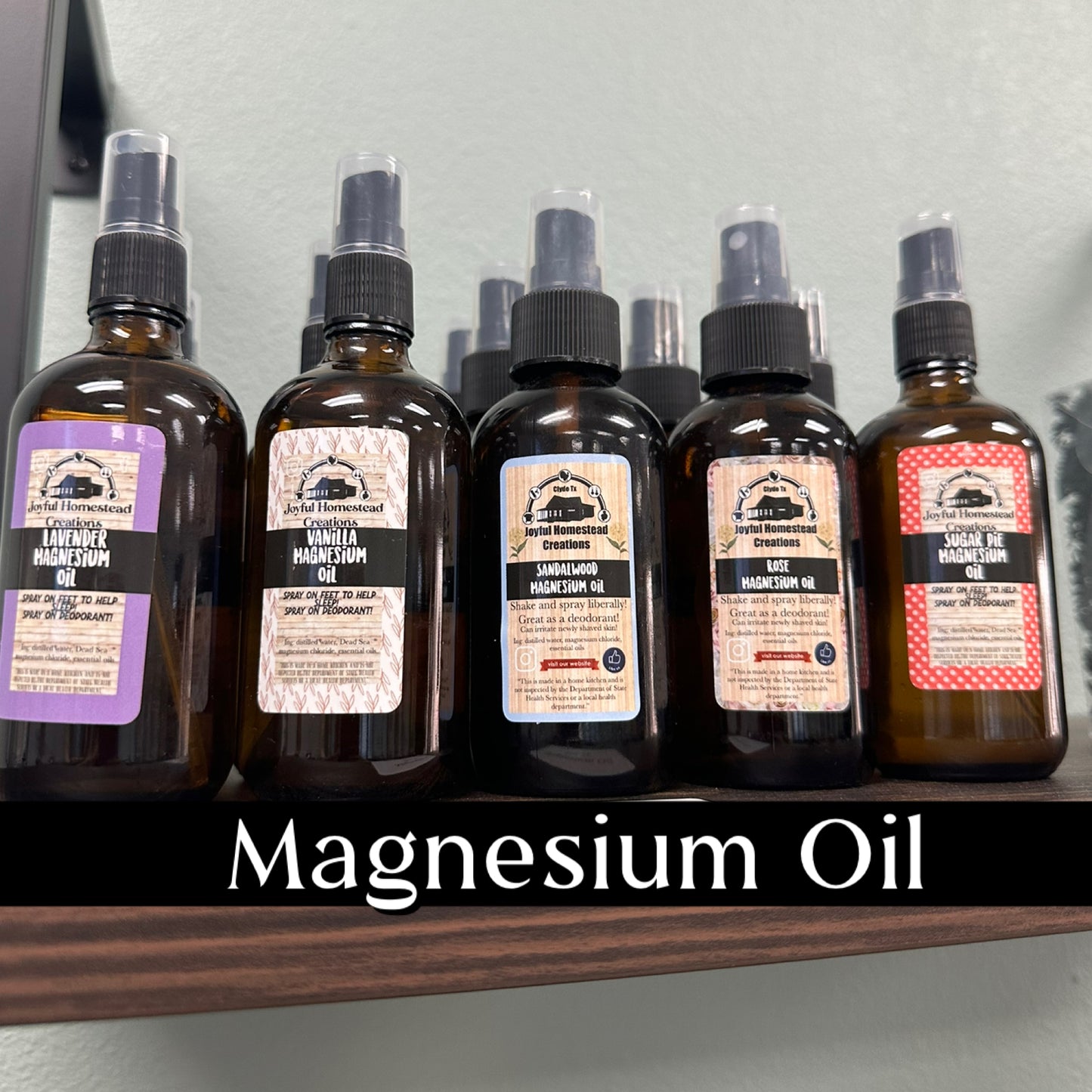 Magnesium Oil Deodorant Only 3 Ingredients