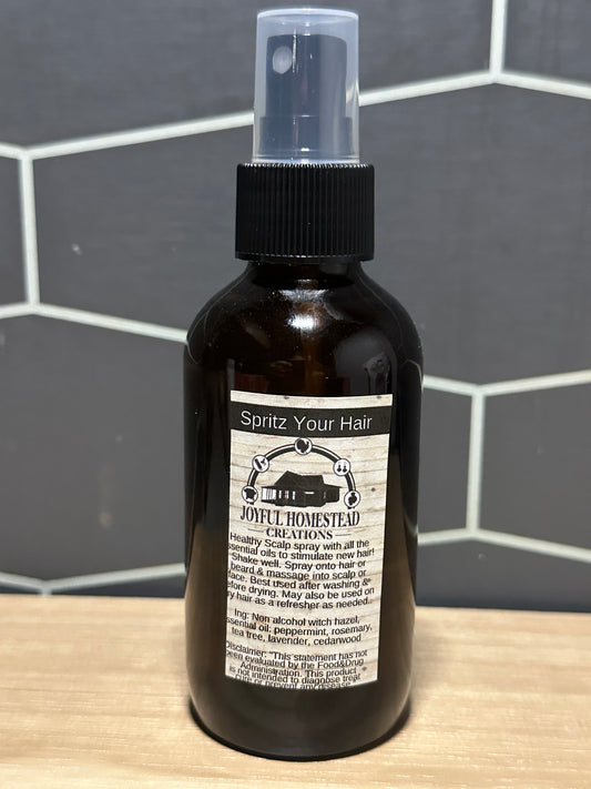 Spritz your hair 4oz (hair growth and healthy scalp)