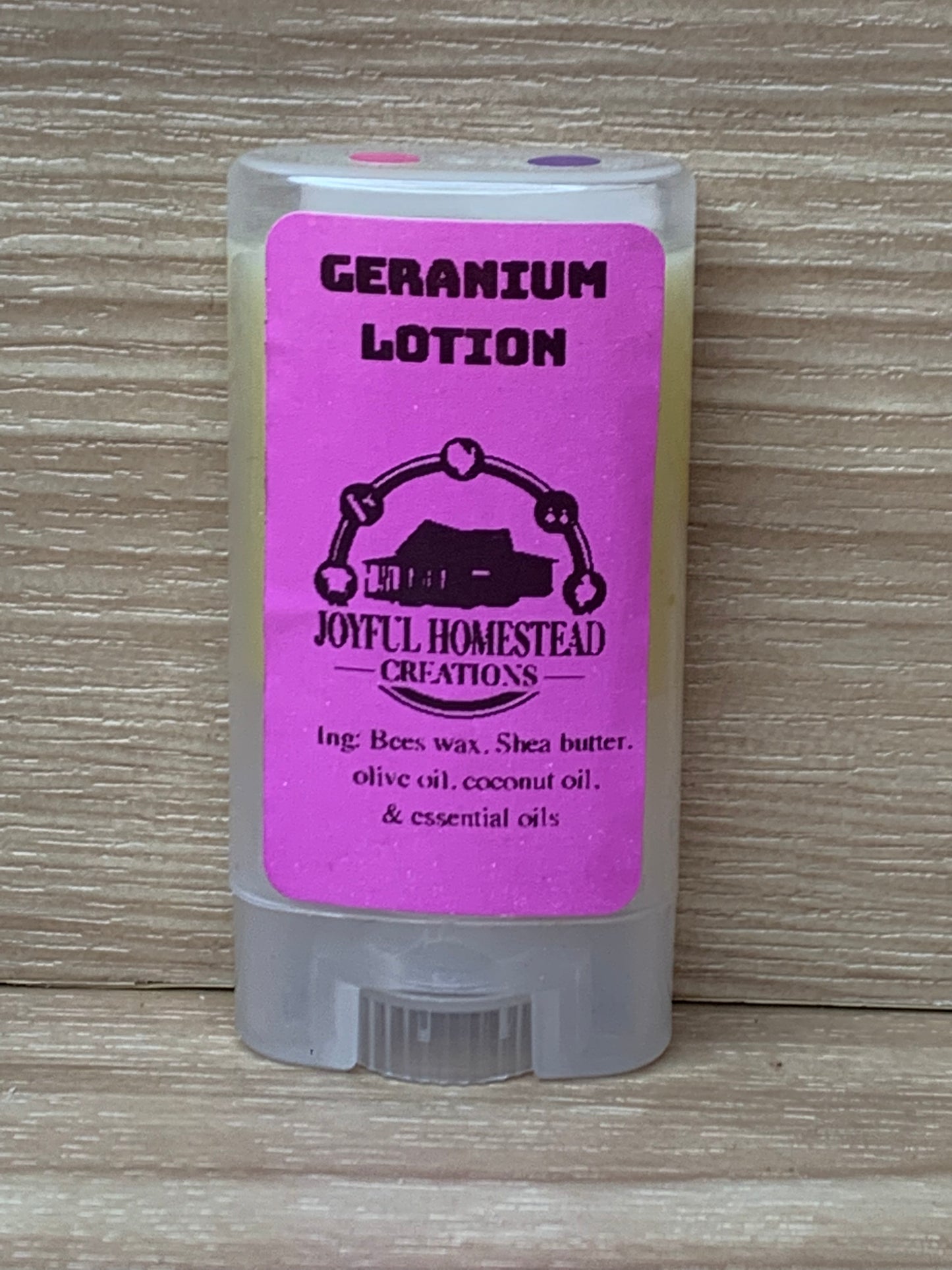 All Natural Lotion Sticks with Essential Oils