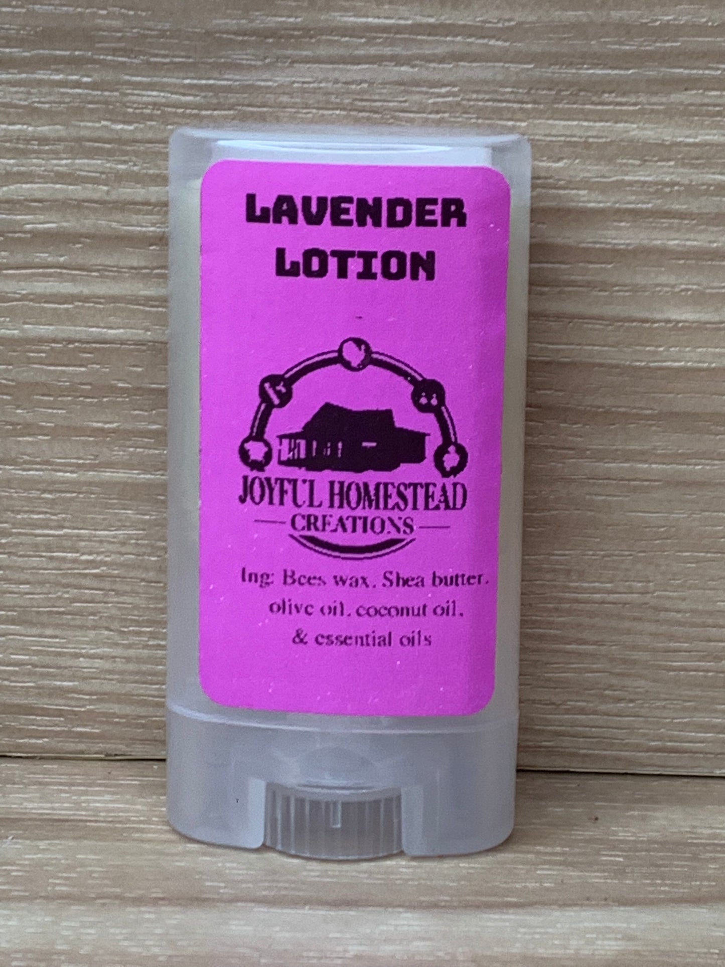 All Natural Lotion Sticks with Essential Oils