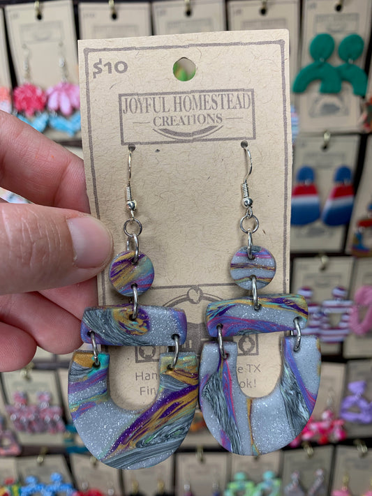 Unique Handmade Earrings Sterling Silver