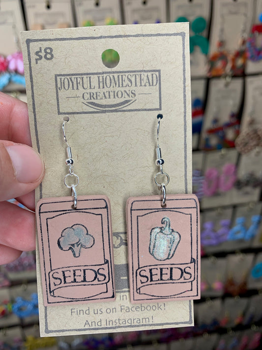 Unique Handmade Earrings Sterling Silver