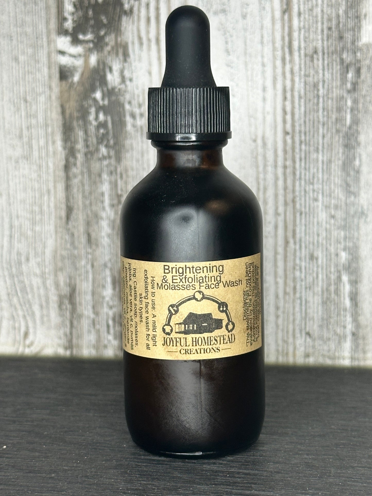 Brightening and Exfoliating Molasses Face Wash 2 oz